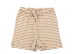 Popirol shorts Pobugi stripes warm clay